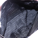 PRADA Quilted Chain Tote Bag Nylon Pink Silver Auth 146334-10