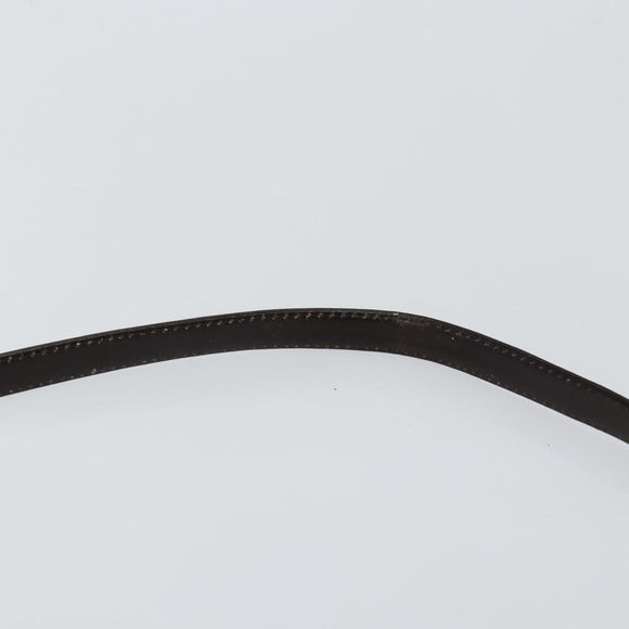 Christian Dior Trotter Canvas Shoulder Bag Beige Gold Auth 146342