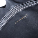 CHANEL Matelasse Shoulder Bag Leather Black Gold CC Auth 146351-15