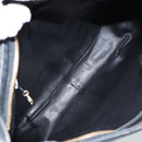 CHANEL Matelasse Shoulder Bag Leather Black Gold CC Auth 146351-16