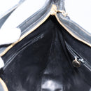 CHANEL Matelasse Shoulder Bag Leather Black Gold CC Auth 146351-17