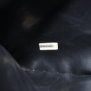 CHANEL Matelasse Shoulder Bag Leather Black Gold CC Auth 146351-20