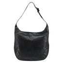 CHANEL Matelasse Shoulder Bag Leather Black Gold CC Auth 146351-3