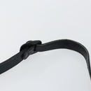 CHANEL Matelasse Shoulder Bag Leather Black Gold CC Auth 146351-8