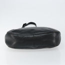 CHANEL Matelasse Shoulder Bag Leather Black Gold CC Auth 146351-9