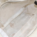 CHANEL marshmallow COCO Mark Hand Bag Canvas White Black CC Auth 146352-11