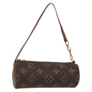 LOUIS VUITTON Monogram Papillon Pouch LV Auth 146356-1