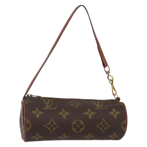 LOUIS VUITTON Monogram Papillon Pouch LV Auth 146356