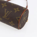 LOUIS VUITTON Monogram Papillon Pouch LV Auth 146356-14
