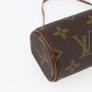 LOUIS VUITTON Monogram Papillon Pouch LV Auth 146356-15