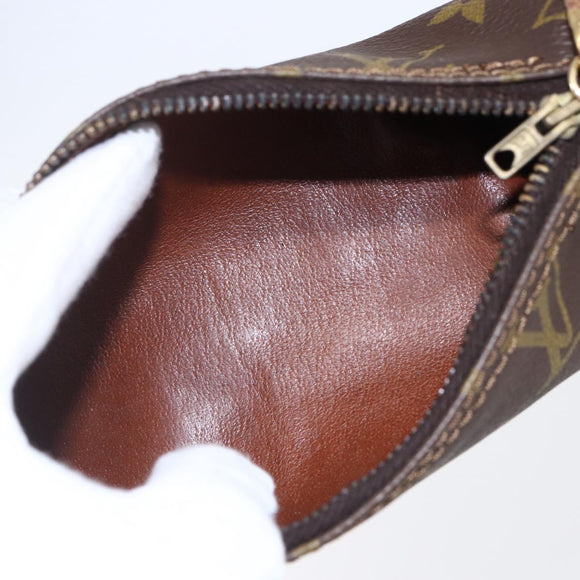 LOUIS VUITTON Monogram Papillon Pouch LV Auth 146356