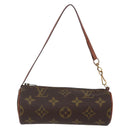 LOUIS VUITTON Monogram Papillon Pouch LV Auth 146356-13