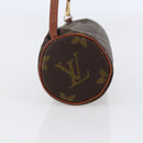 LOUIS VUITTON Monogram Papillon Pouch LV Auth 146356-3