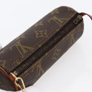 LOUIS VUITTON Monogram Papillon Pouch LV Auth 146356-6