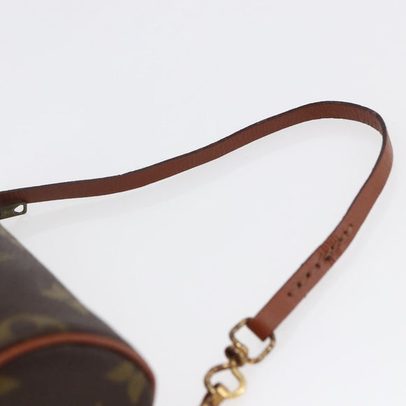 LOUIS VUITTON Monogram Papillon Pouch LV Auth 146356