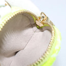 LOUIS VUITTON Ellipse BB Pouch Pile White Light Yellow Green Auth 146358-16