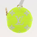 LOUIS VUITTON Ellipse BB Pouch Pile White Light Yellow Green Auth 146358-3