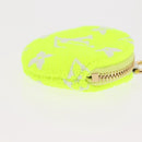 LOUIS VUITTON Ellipse BB Pouch Pile White Light Yellow Green Auth 146358-5