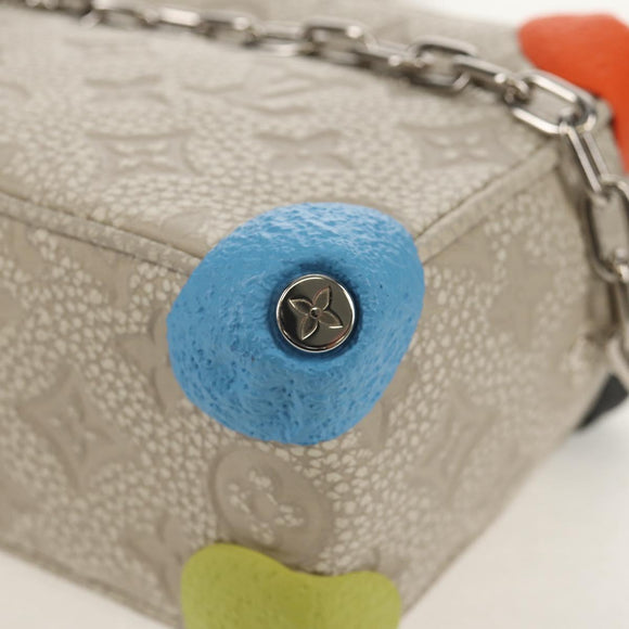 LOUIS VUITTON Taurillon Monogram Climbing Soft Trunk Bag M81606 LV Auth 146364SM