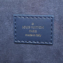 LOUIS VUITTON Monogram Laminated Jacquard Microvanity Navy M82467 Auth 146365SAM-24