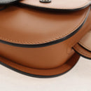 GUCCI Children's Koala Hand Bag Leather Brown Silver 605824 Auth 146368V-15