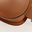 GUCCI Children's Koala Hand Bag Leather Brown Silver 605824 Auth 146368SAV-17
