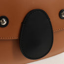 GUCCI Children's Koala Hand Bag Leather Brown Silver 605824 Auth 146368V-21