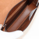 GUCCI Children's Koala Hand Bag Leather Brown Silver 605824 Auth 146368V-10