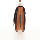 GUCCI Children's Koala Hand Bag Leather Brown Silver 605824 Auth 146368V-3