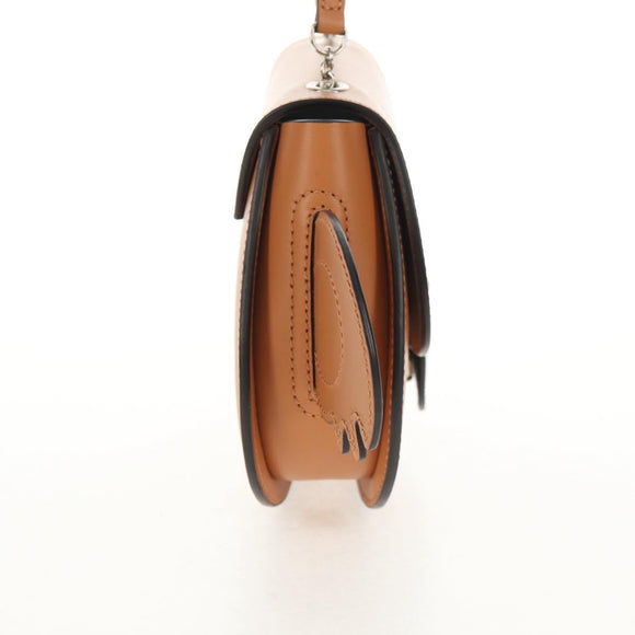 GUCCI Children's Koala Hand Bag Leather Brown Silver 605824 Auth 146368V