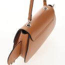 GUCCI Children's Koala Hand Bag Leather Brown Silver 605824 Auth 146368V-6