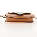 GUCCI Children's Koala Hand Bag Leather Brown Silver 605824 Auth 146368V-5