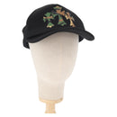 Chrome Hearts 3 Cemetery Cross King Taco Tracker Cap Cotton Black Auth 146386M-1