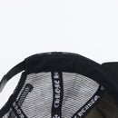 Chrome Hearts 3 Cemetery Cross King Taco Tracker Cap Cotton Black Auth 146386M-19