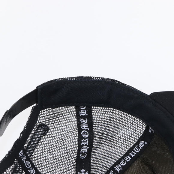 Chrome Hearts 3 Cemetery Cross King Taco Tracker Cap Cotton Black Auth 146386M