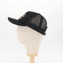 Chrome Hearts 3 Cemetery Cross King Taco Tracker Cap Cotton Black Auth 146386M-4