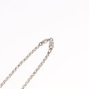 Chrome Hearts Heart Charm with Roll Chain 16 Inch Necklace Ag925 Auth 146387M-16