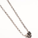 Chrome Hearts Heart Charm with Roll Chain 16 Inch Necklace Ag925 Auth 146387M-4