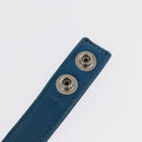 Chrome Hearts 3 Buttons 2 Snaps Pyramid Cross Button Bracelet Blue Auth 146389M-10