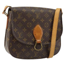 LOUIS VUITTON Monogram Saint Cloud GM Shoulder Bag M51242 LV Auth 146401-1