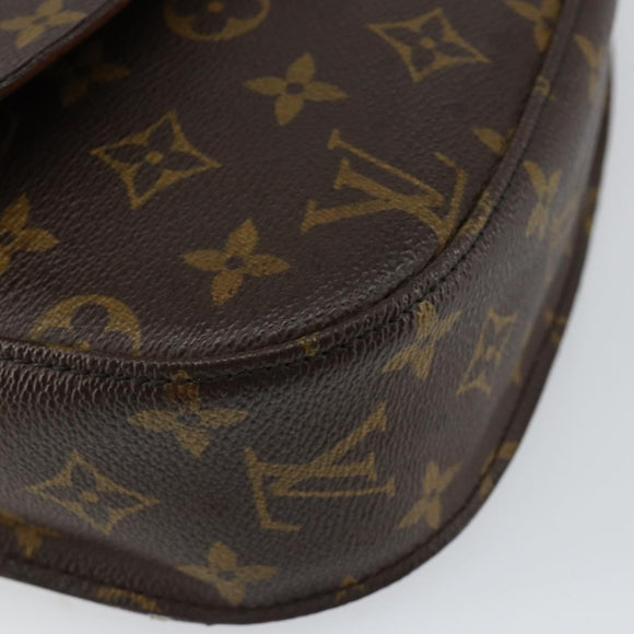 LOUIS VUITTON Monogram Saint Cloud GM Shoulder Bag M51242 LV Auth 146401