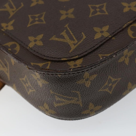 LOUIS VUITTON Monogram Saint Cloud GM Shoulder Bag M51242 LV Auth 146401