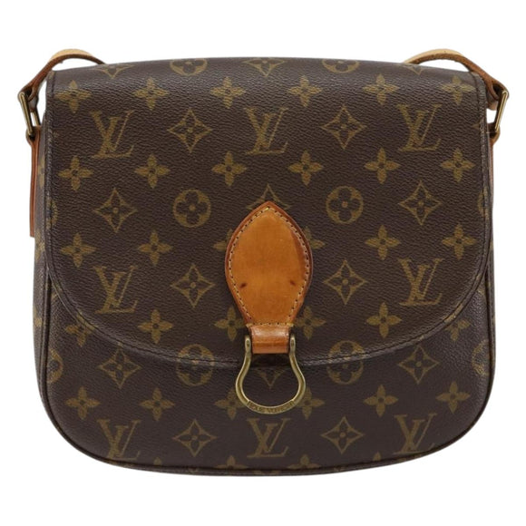 LOUIS VUITTON Monogram Saint Cloud GM Shoulder Bag M51242 LV Auth 146401