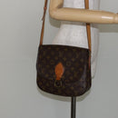 LOUIS VUITTON Monogram Saint Cloud GM Shoulder Bag M51242 LV Auth 146401-24