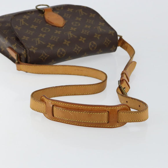 LOUIS VUITTON Monogram Saint Cloud GM Shoulder Bag M51242 LV Auth 146401