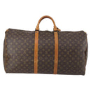 LOUIS VUITTON Monogram Keepall 60 Boston Bag M41422 LV Auth 146409-2