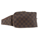 LOUIS VUITTON Damier Ebene Geronimos Shoulder Bag N51994 LV Auth 146410-1
