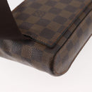 LOUIS VUITTON Damier Ebene Geronimos Shoulder Bag N51994 LV Auth 146410-12