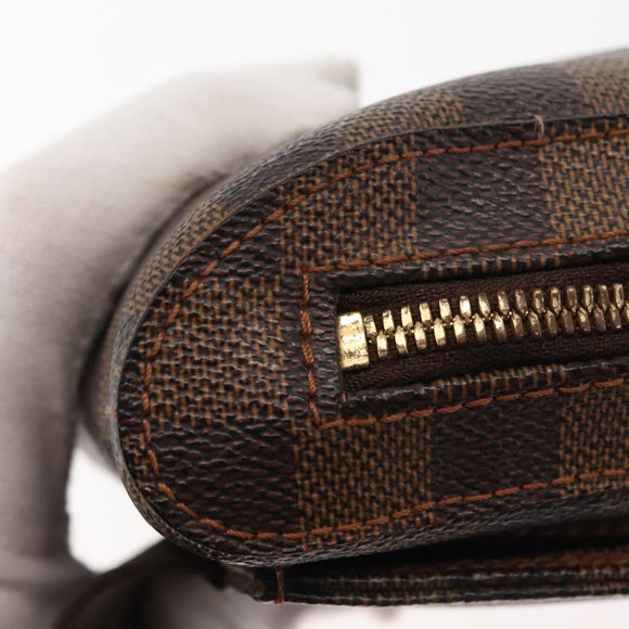 LOUIS VUITTON Damier Ebene Geronimos Shoulder Bag N51994 LV Auth 146410