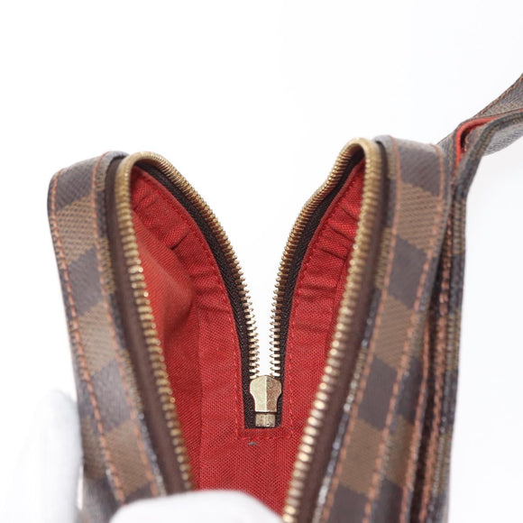 LOUIS VUITTON Damier Ebene Geronimos Shoulder Bag N51994 LV Auth 146410